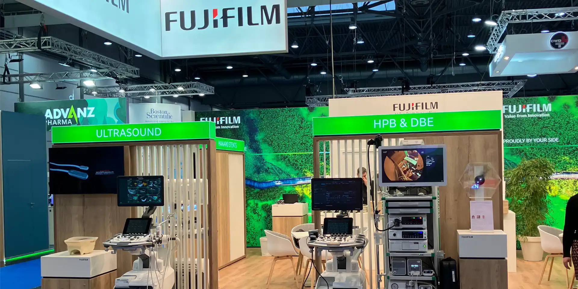 Messestand Fujifilm
