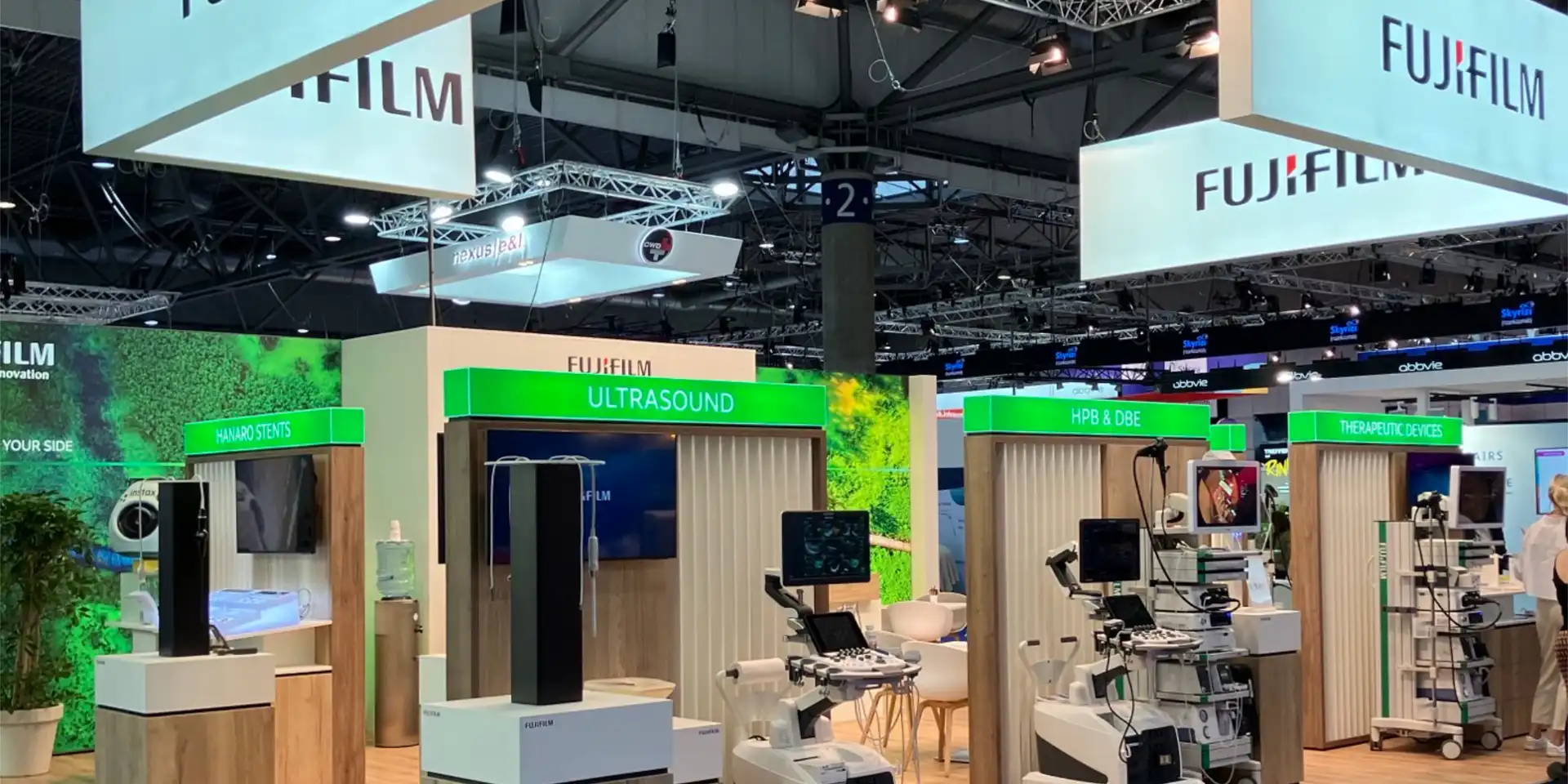 Messestand Fujifilm