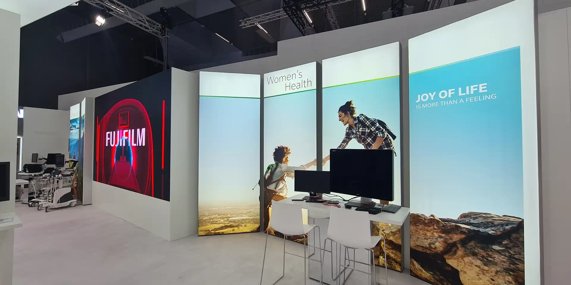 Messestand Fujifilm