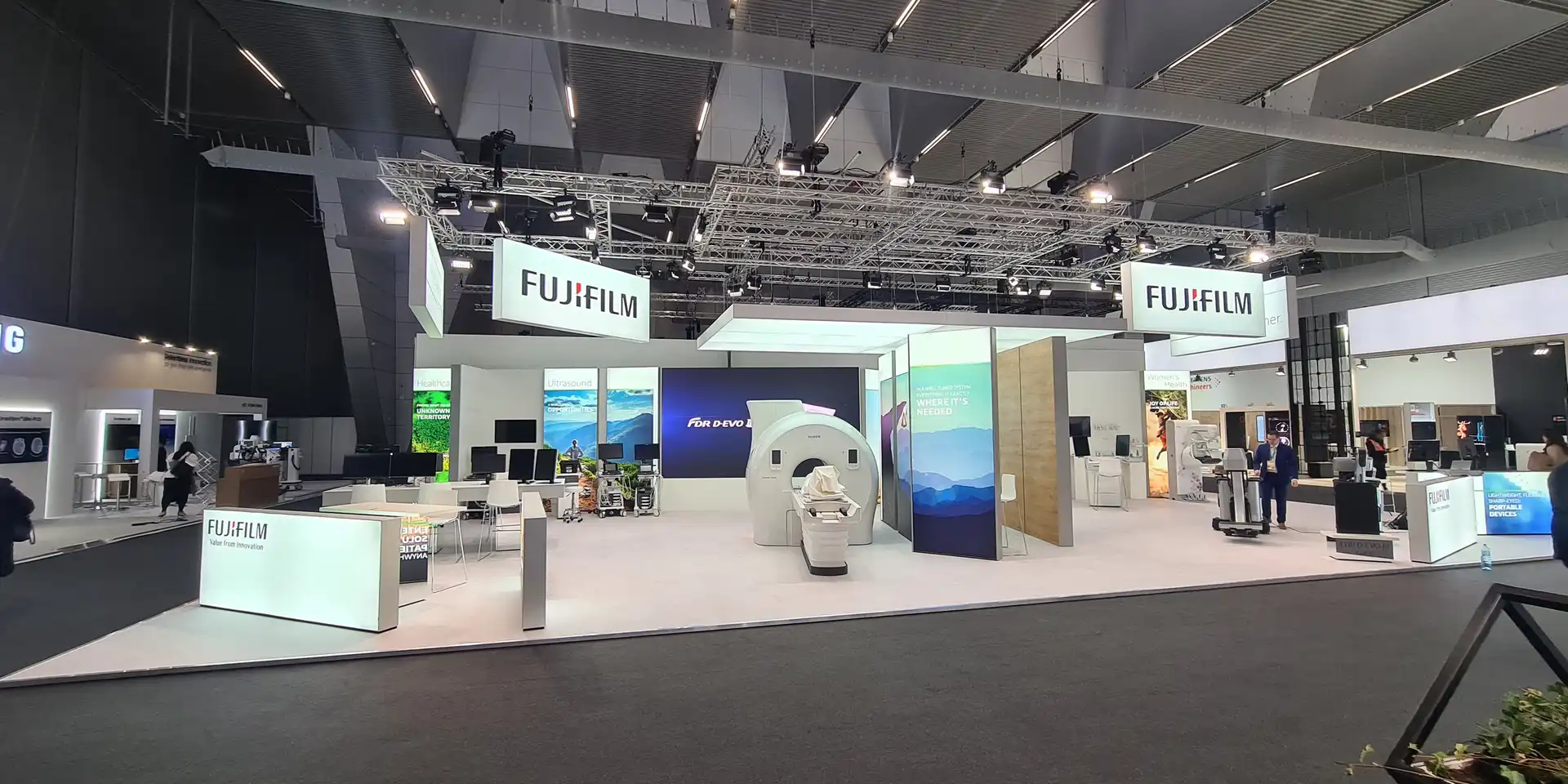 Messestand Fujifilm
