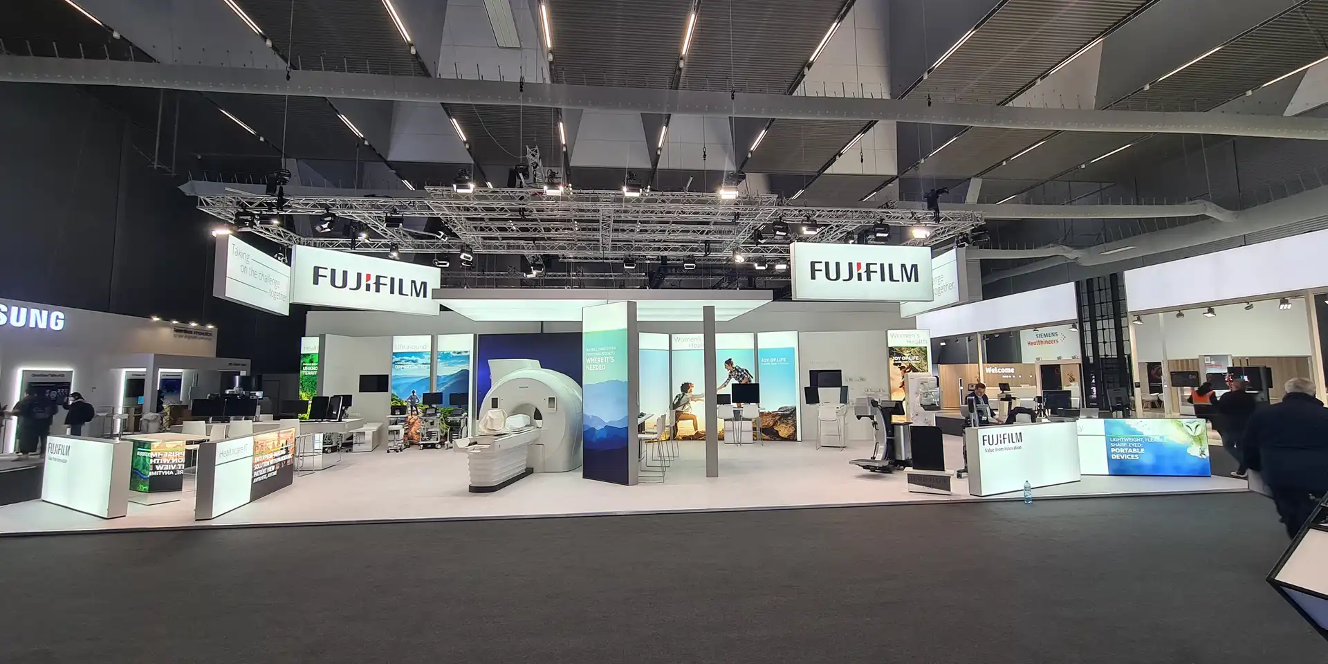 Messestand Fujifilm