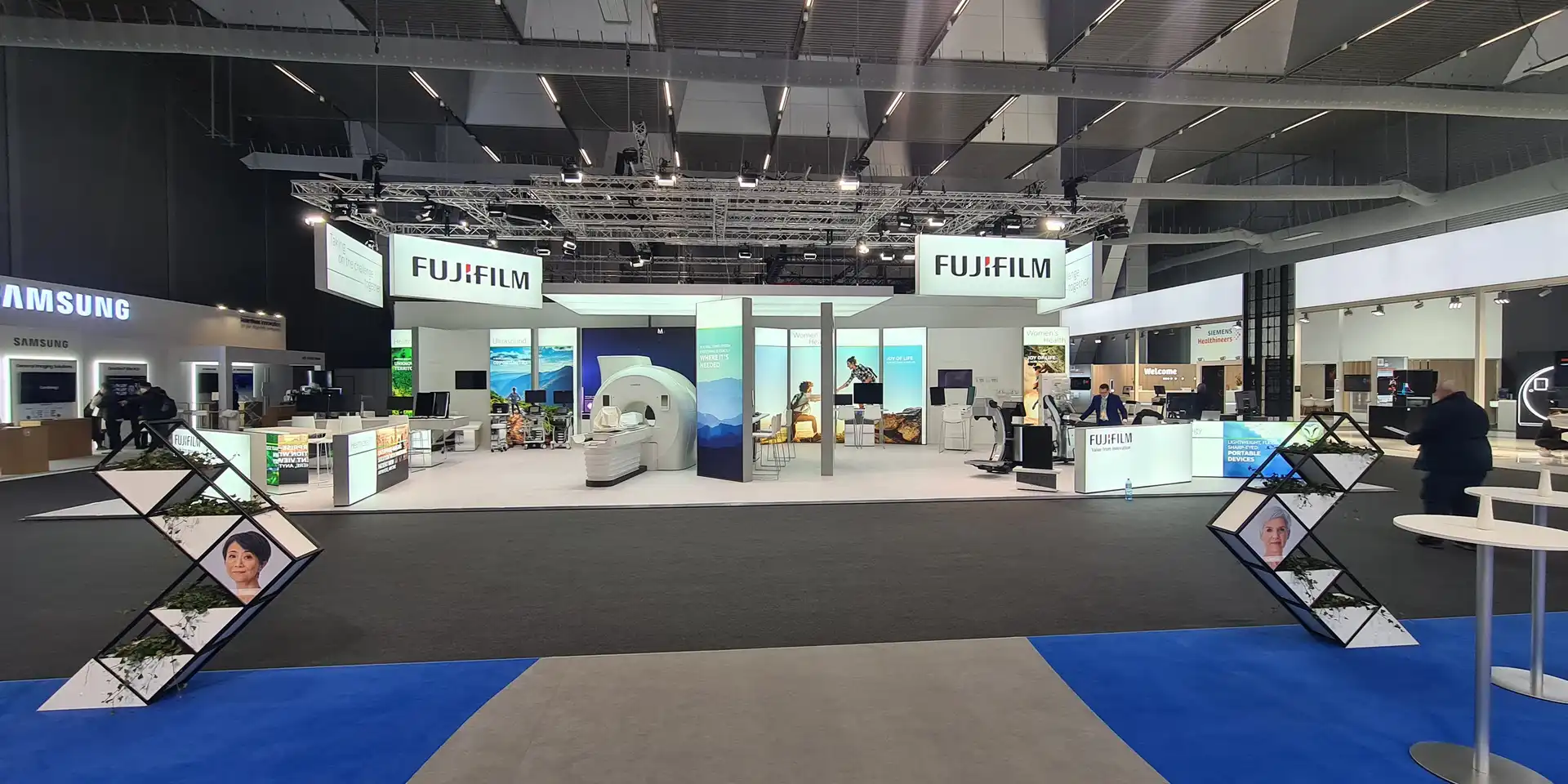 Messestand Fujifilm