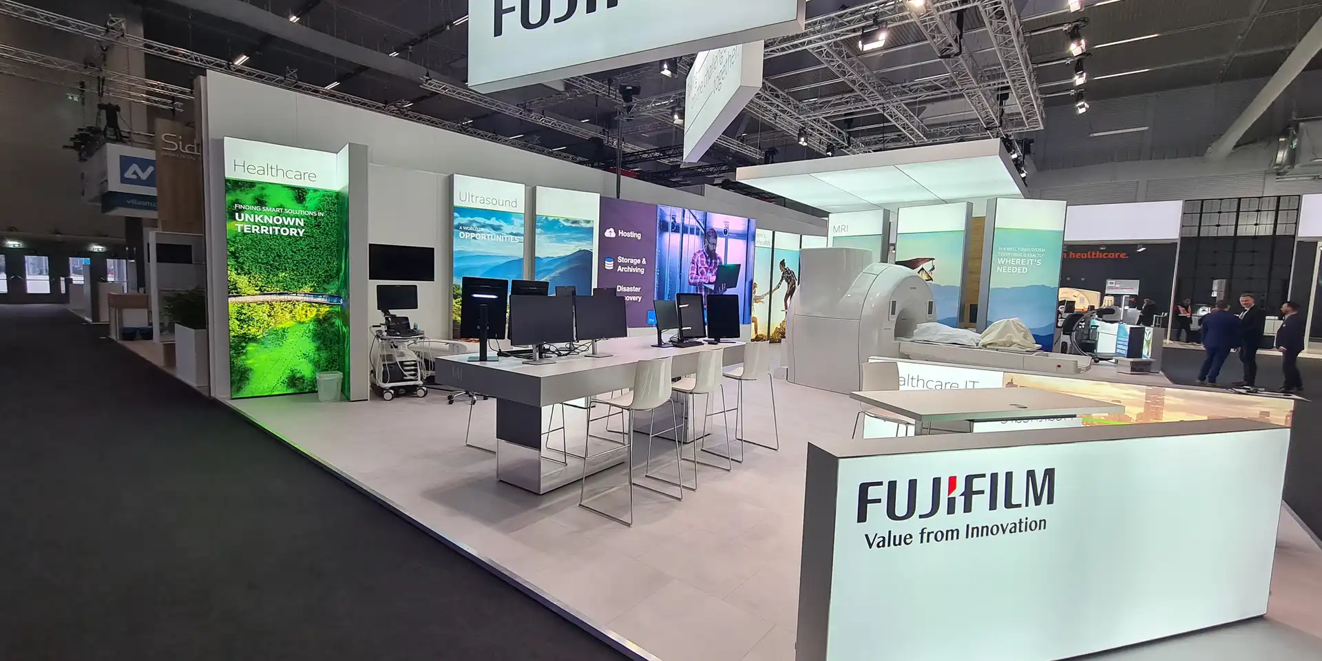 Messestand Fujifilm