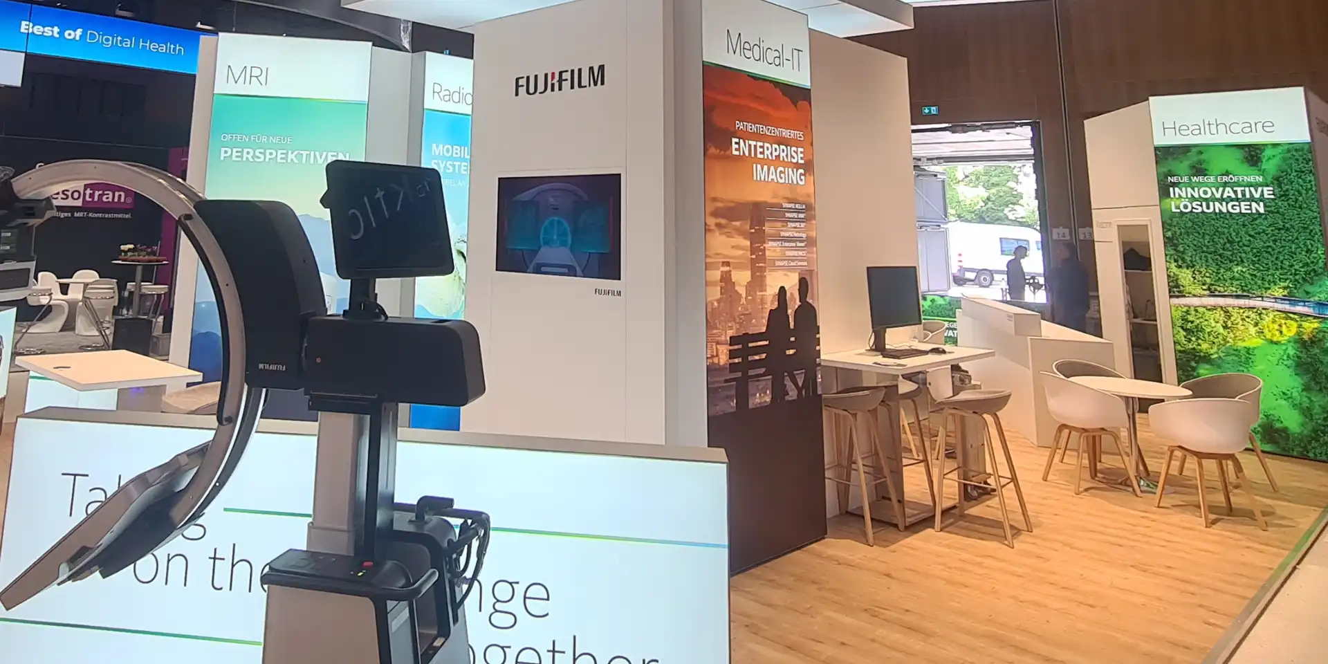 Messestand Fujifilm