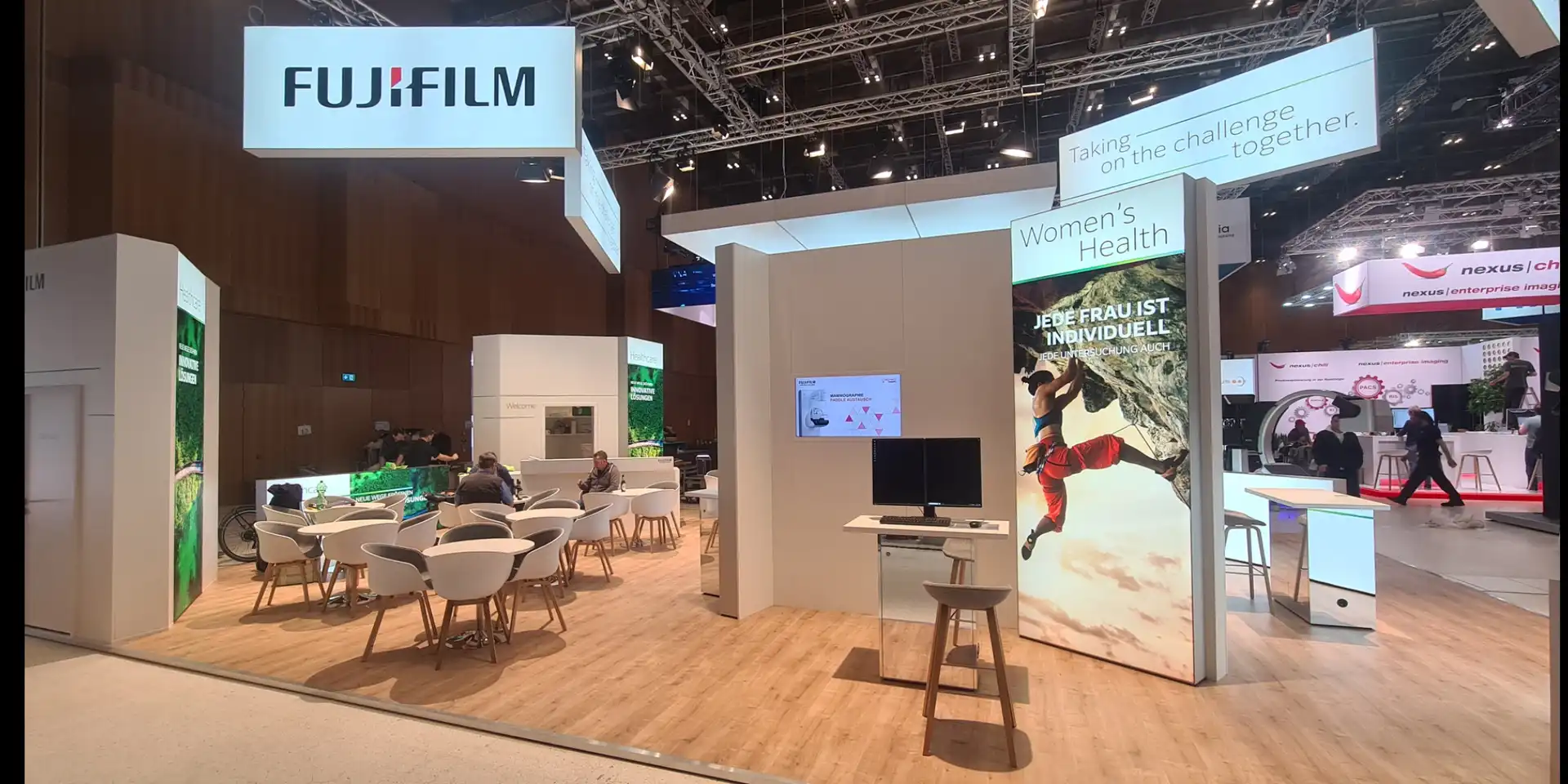 Messestand Fujifilm