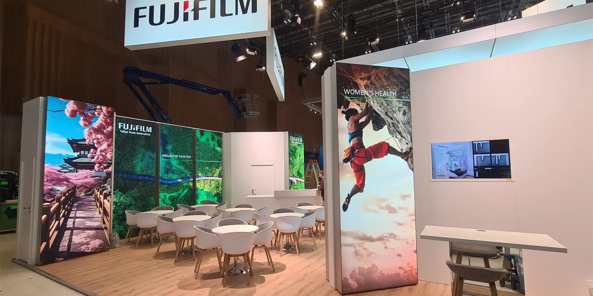 Messestand Fujifilm