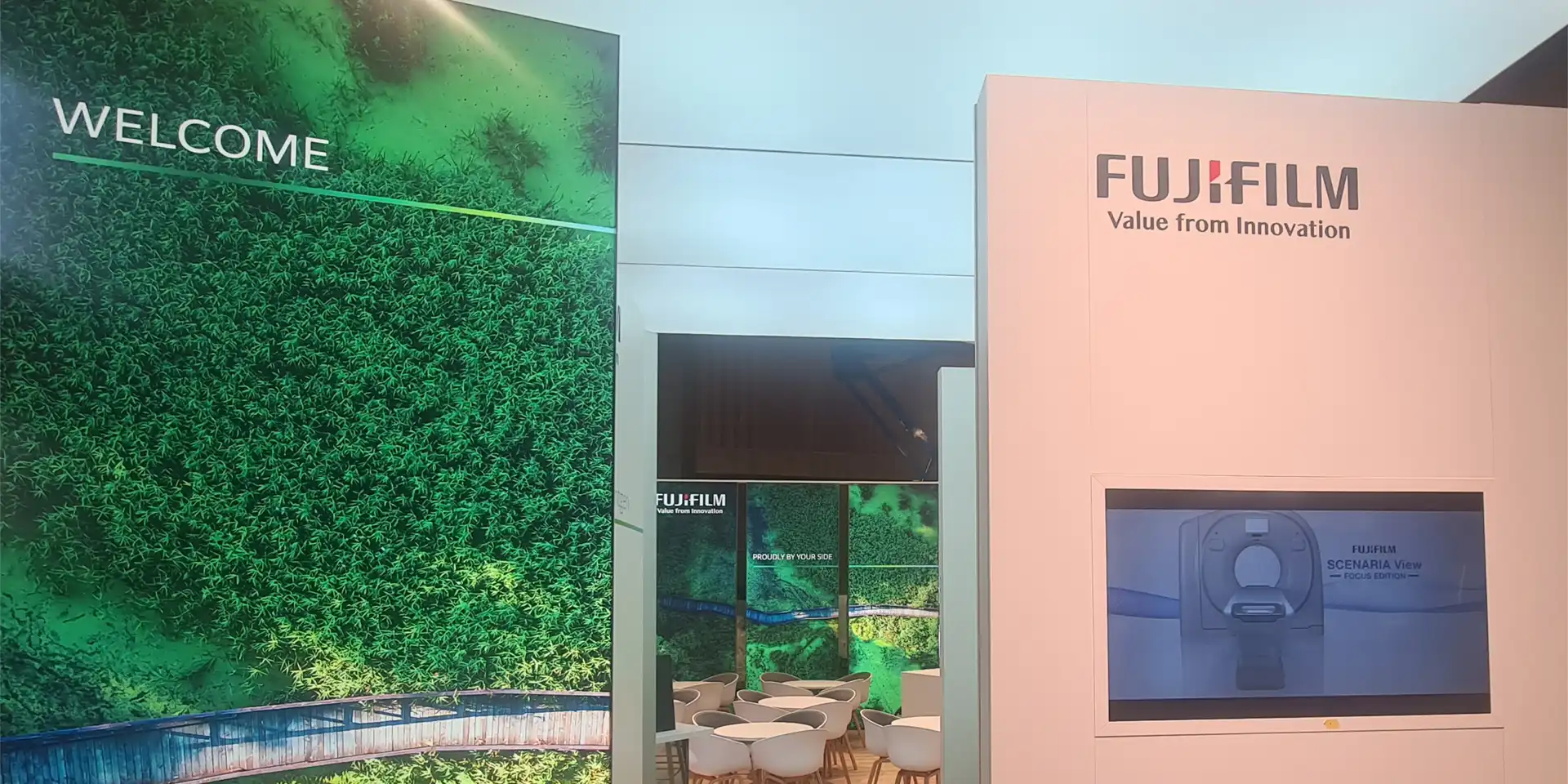 Messestand Fujifilm