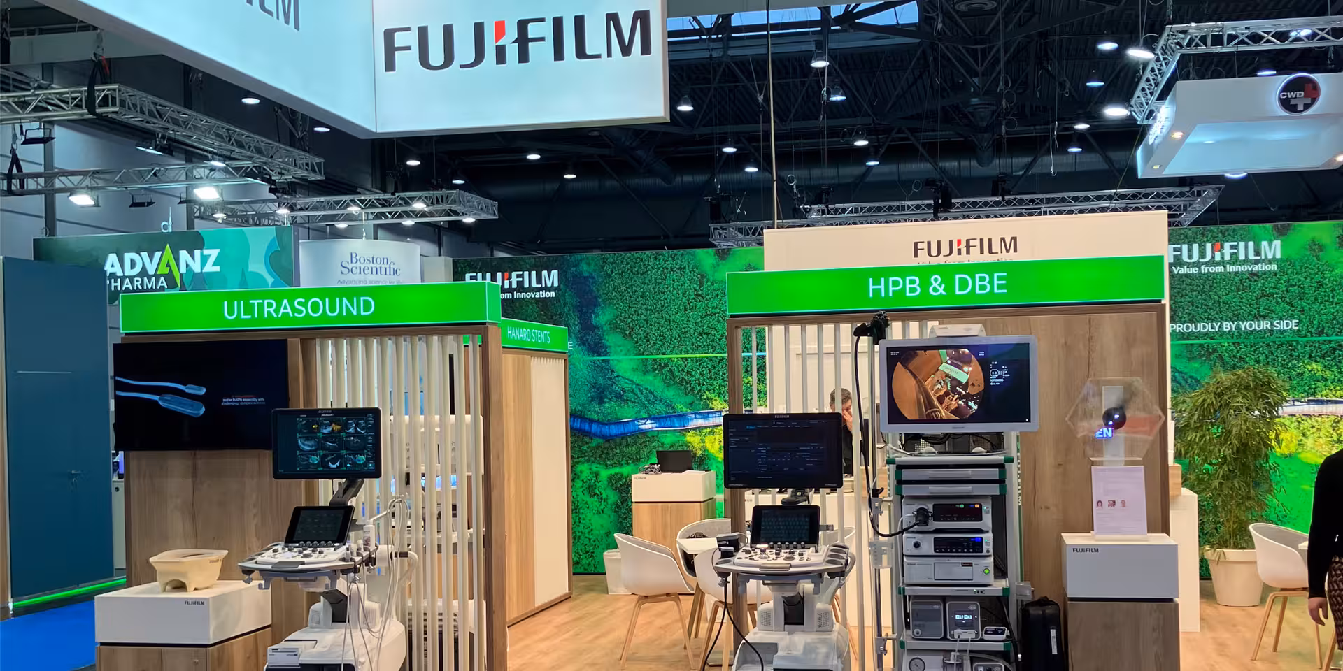 Messestand Fujifilm