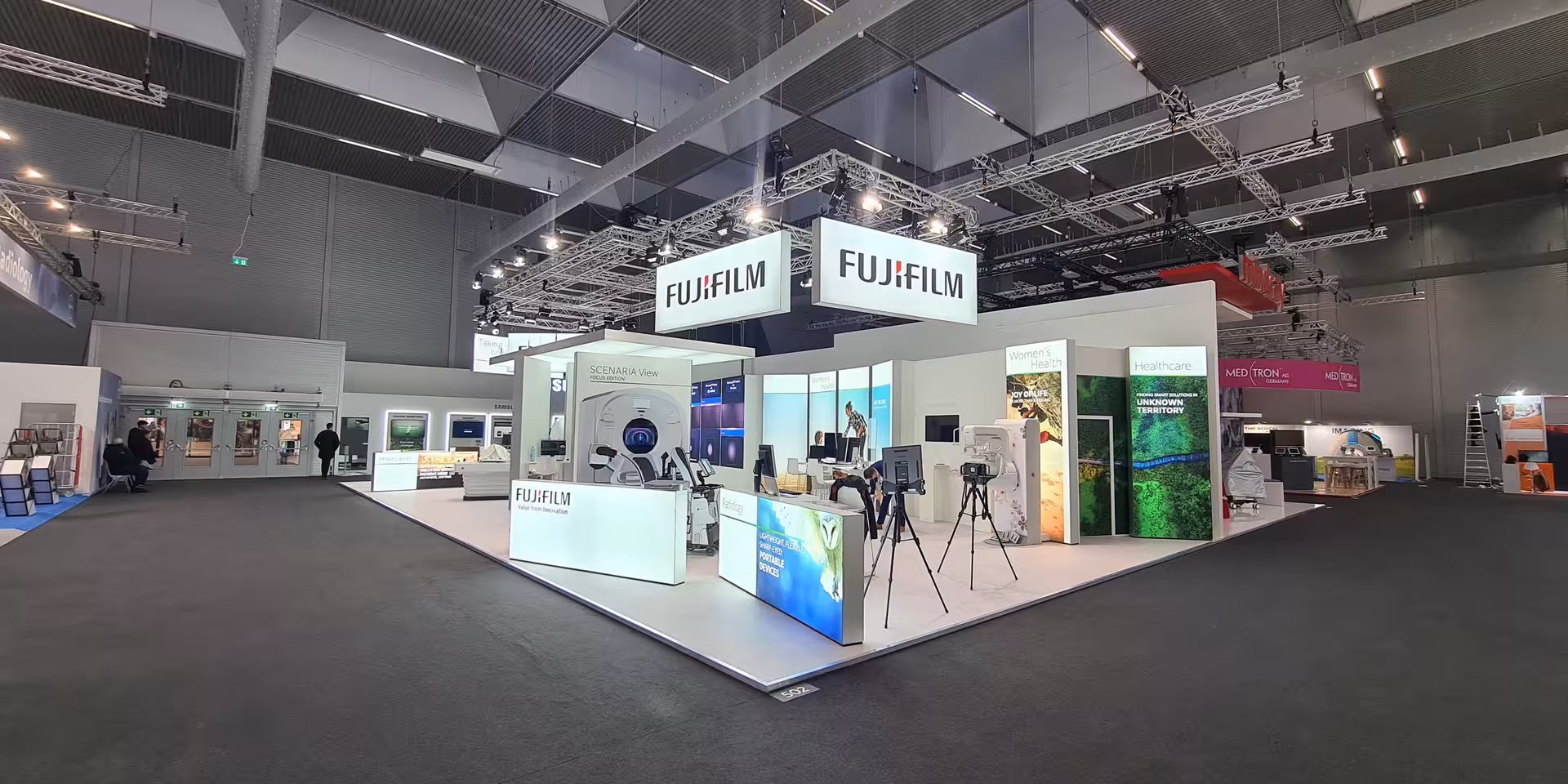 Messestand Fujifilm