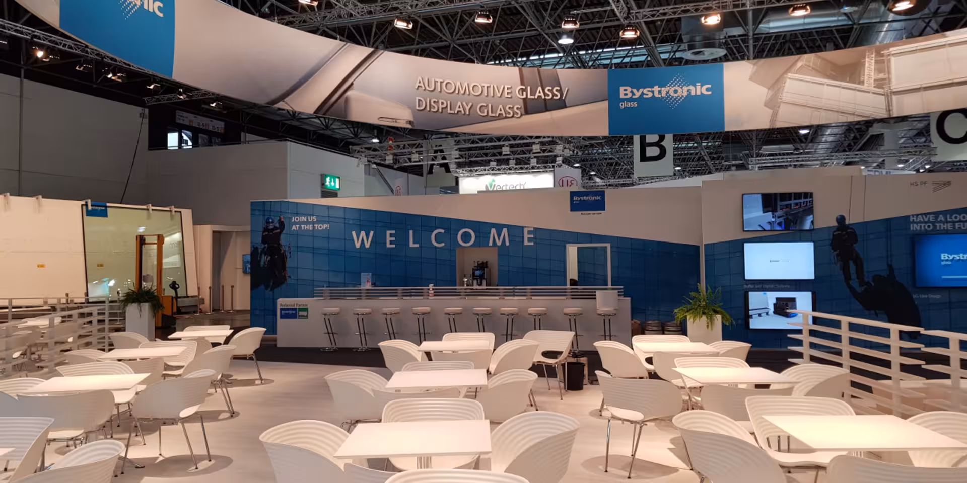 Messestand Bystronic