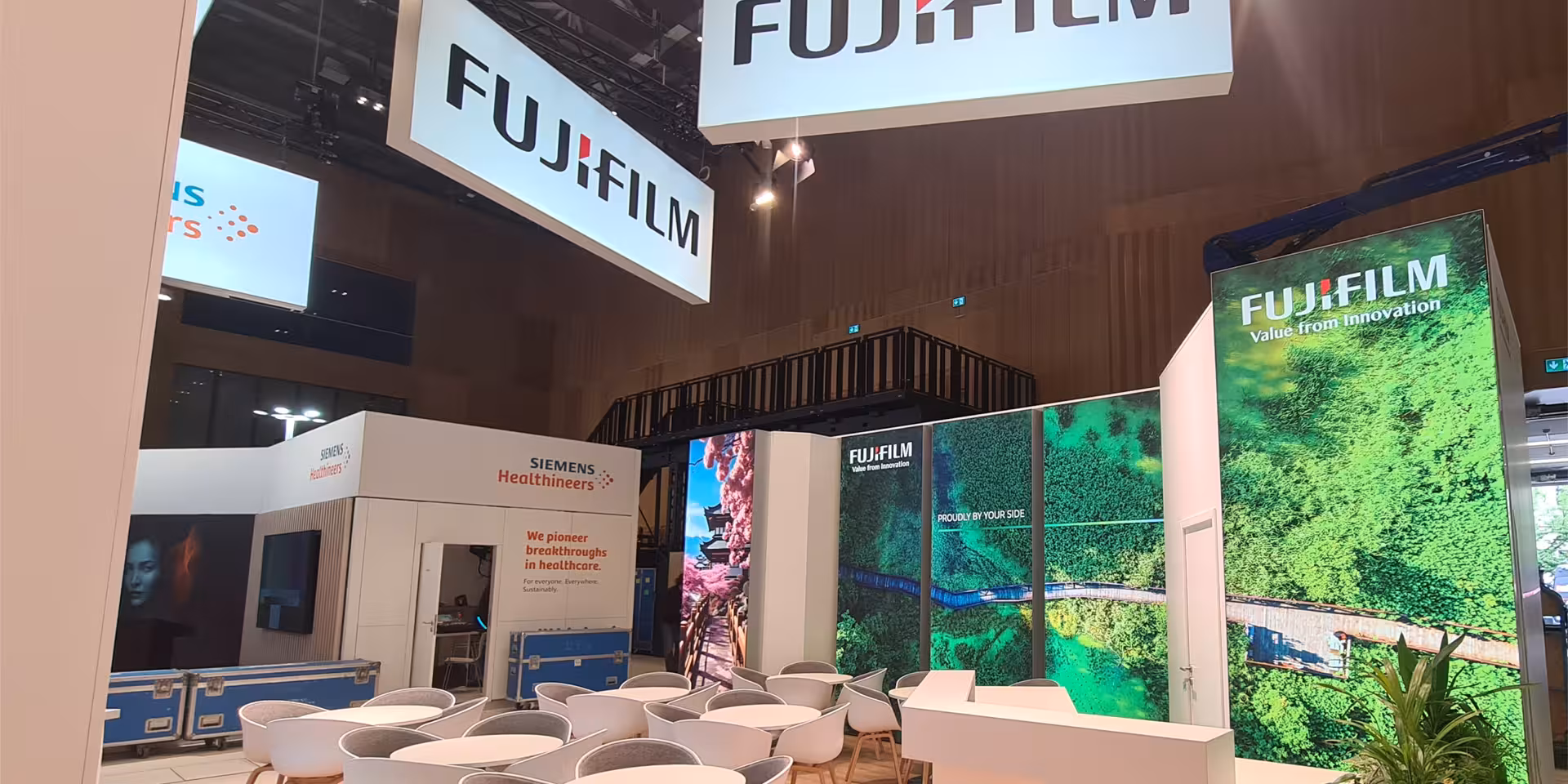 Messestand Fujifilm