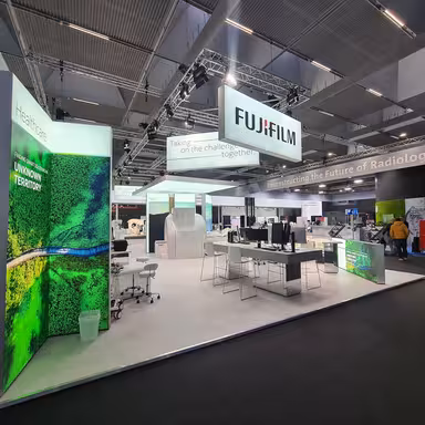 Messestand Fujifilm