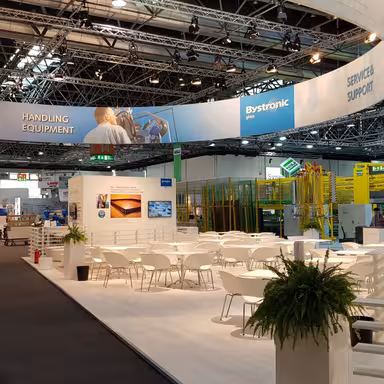 Messestand Bystronic